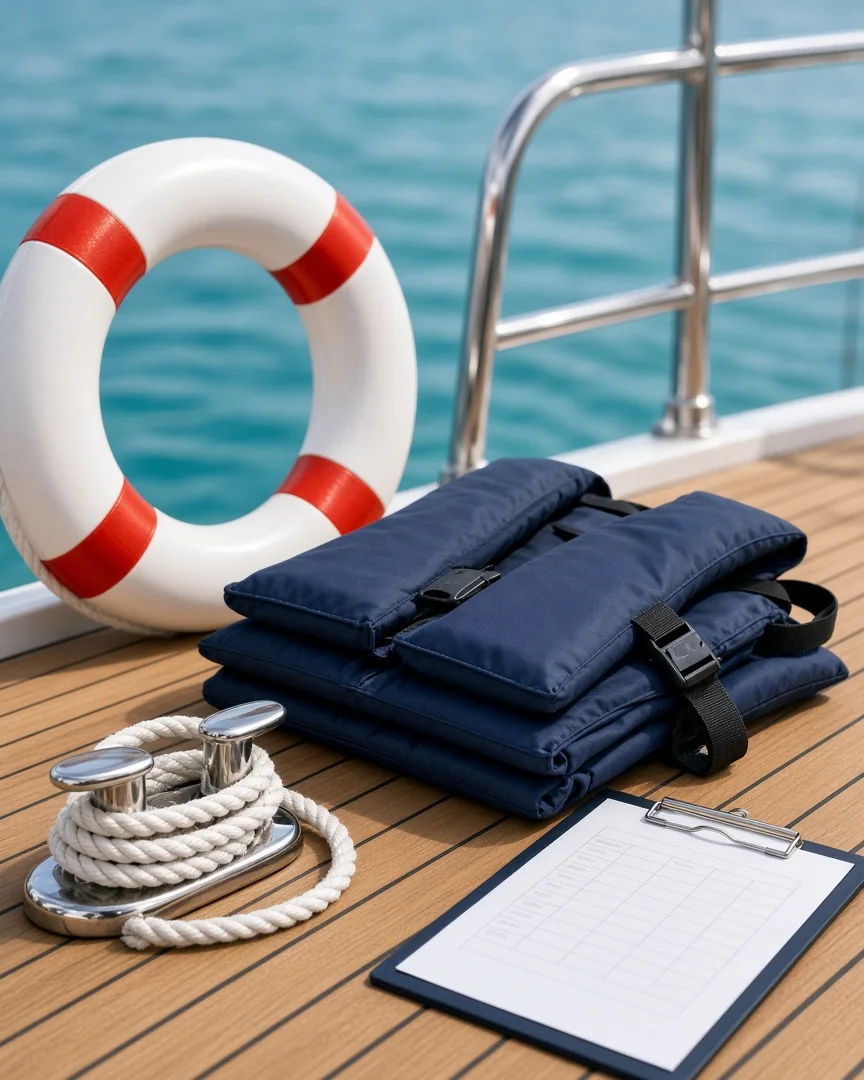 Yacht Registration & Safety Checks Butina Charter